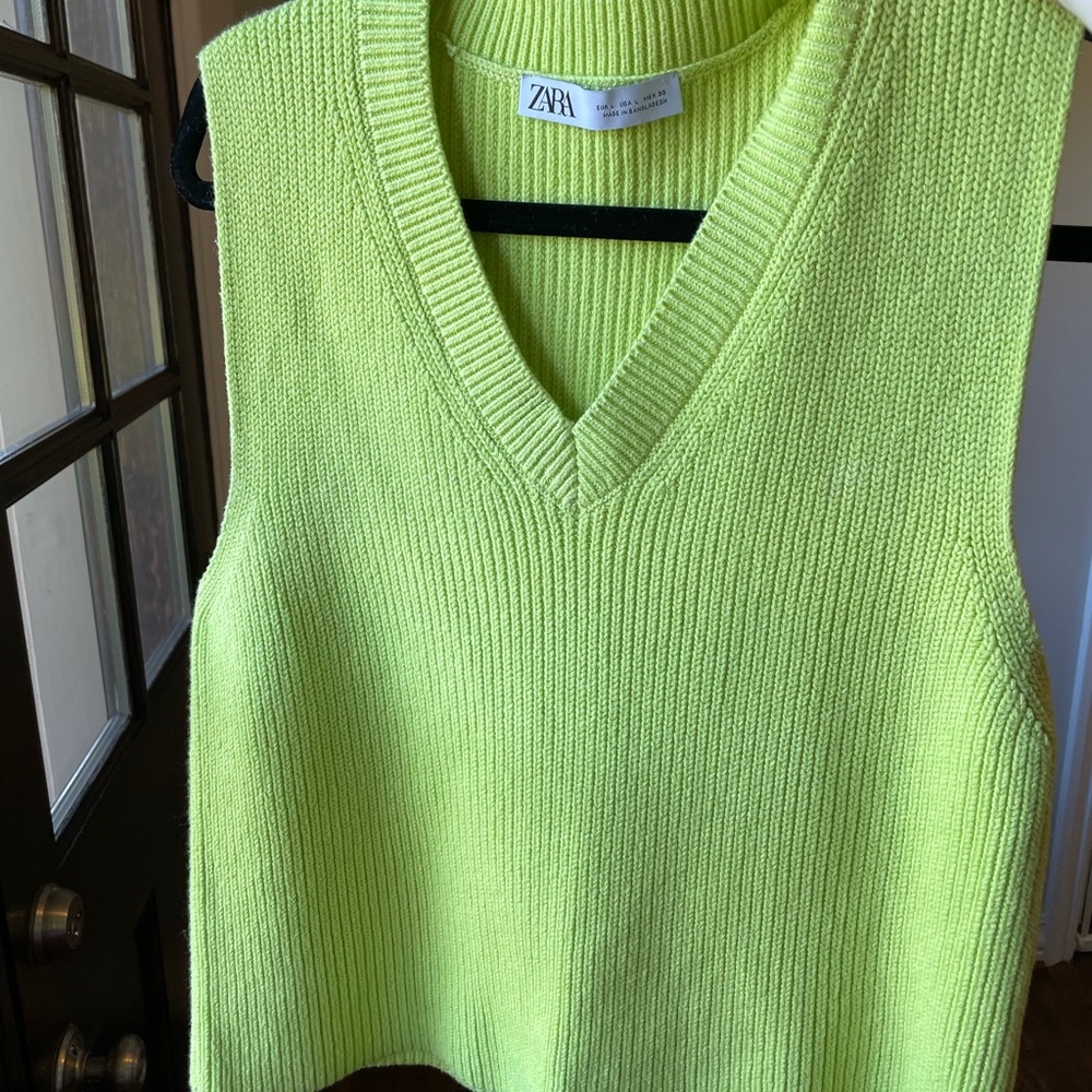 Zara sweater vest